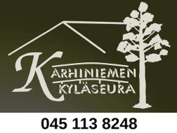 Karhiniemen kyläseura ry logo